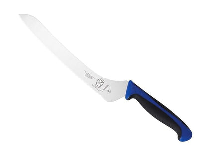 Mercer Culinary Millennia Products, Azul, 9-Inch Offset Wavy Edge Bread Knife, 1