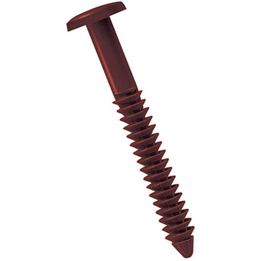 Ekena Millwork LVSL0012BD 3" Lifetime Vinyl Shutter-Lok's, Bordeaux