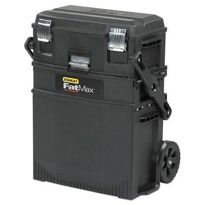 STANLEY Caja de Herramientas con Ruedas y Repisas Fatmax 4 en 1, 020800R