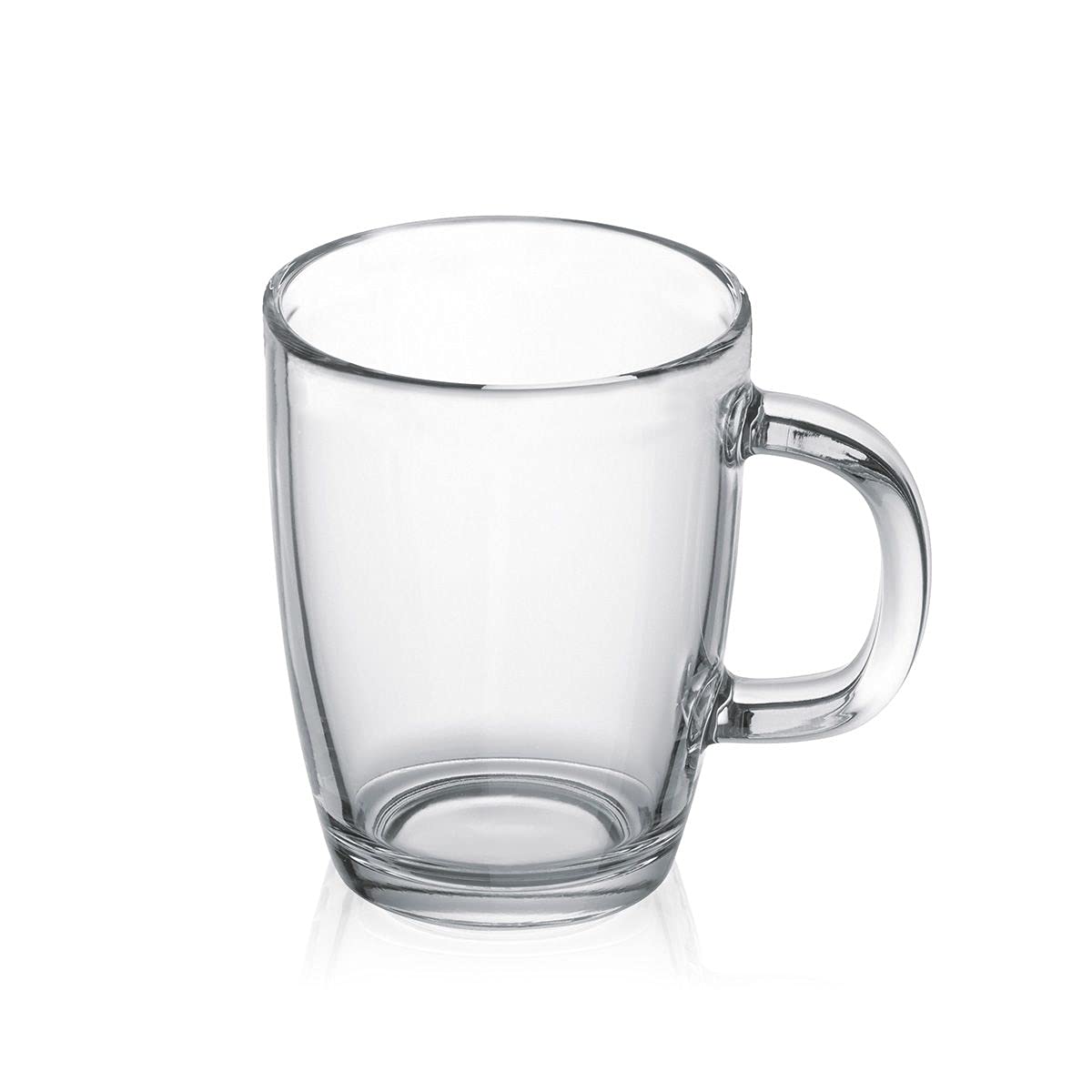 Bodum Bistro Single Wall Coffee Mug, 12 oz, Clear