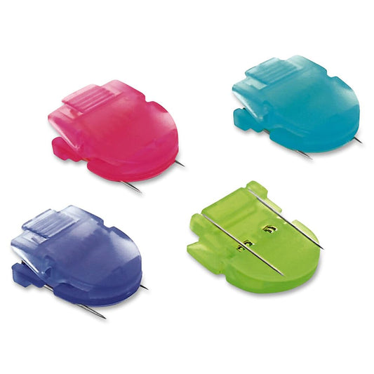 Advantus 75307 - Clips de pared para panel de tela, tamaño estándar, varios colores frescos, 20 unidades