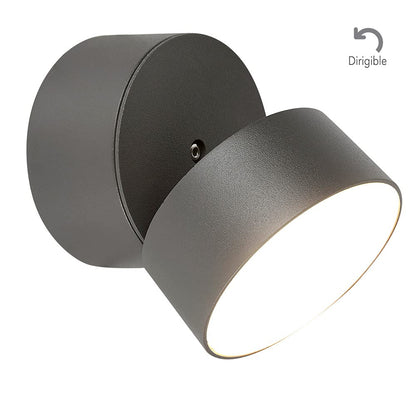 Tecnolite - Lámpara de exterior LED para sobreponer, 10 W, Luz Cálida Brillante