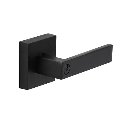 Yale MX89822 Combo Manija Castelli Alta Seguridad Llave-Llave, Negro