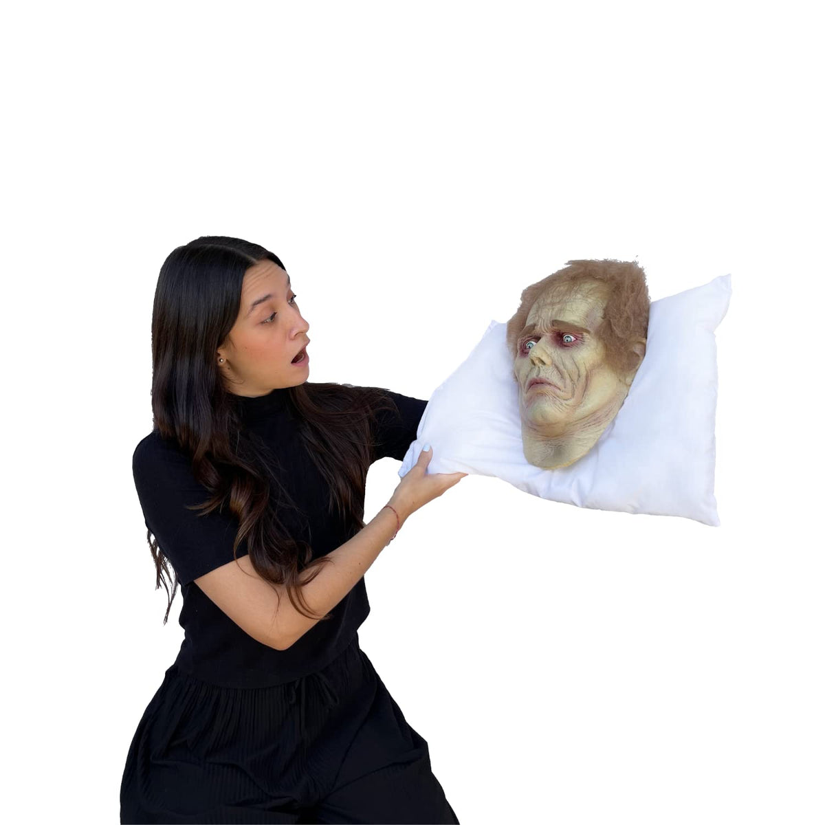 Roger Pillow Pal, Muñeco Original de Zombie, Prop Adorno Decorativo de El Regreso de los Muertos Vivos Ideal para Decorar el Hogar en Halloween y Colección