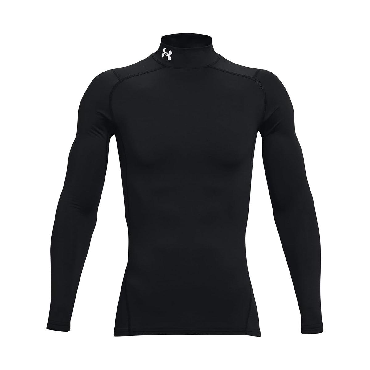 Under Armour ColdGear Camiseta de Compresión, Hombre - Negro (Black - White - 001) - XL