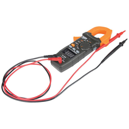 Klein Tools CL390 Digital Clamp Meter, Auto Ranging 400 AMP Measures Electronic AC/DC Voltage AC/DC Current Resistance and TRMS