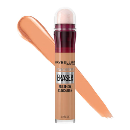 Maybelline Instant Age Rewind Corrector Facial 3 en 1, Borra Ojeras y Líneas Finas, Cubre Imperfecciones, Corrige, Contornea e Ilumina, Cobertura Media Hasta 12H Tono 130 Medium, 6 ml