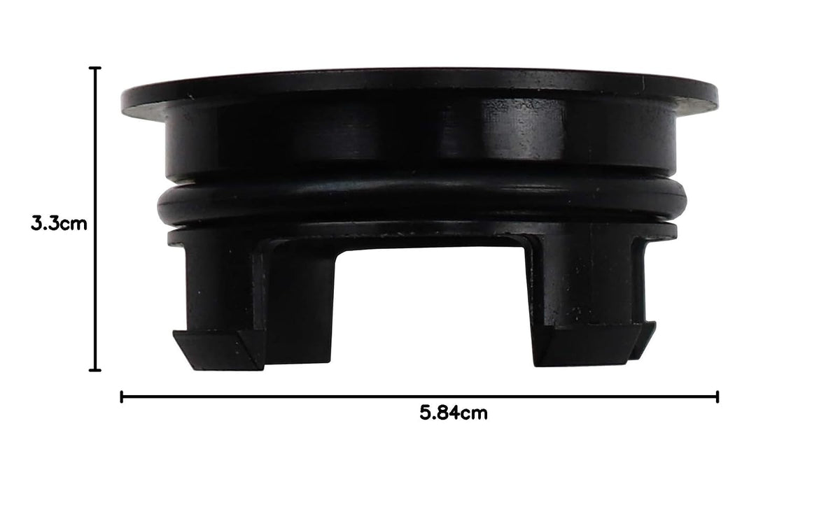 Beck Arnley BEC039-6558 Enchufe Semicircular para Motor Rojo