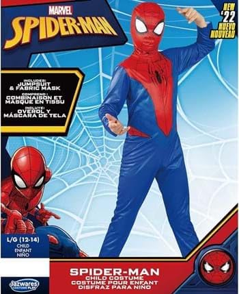 Disfraz de Marvel de Spider-Man para niño, talla M