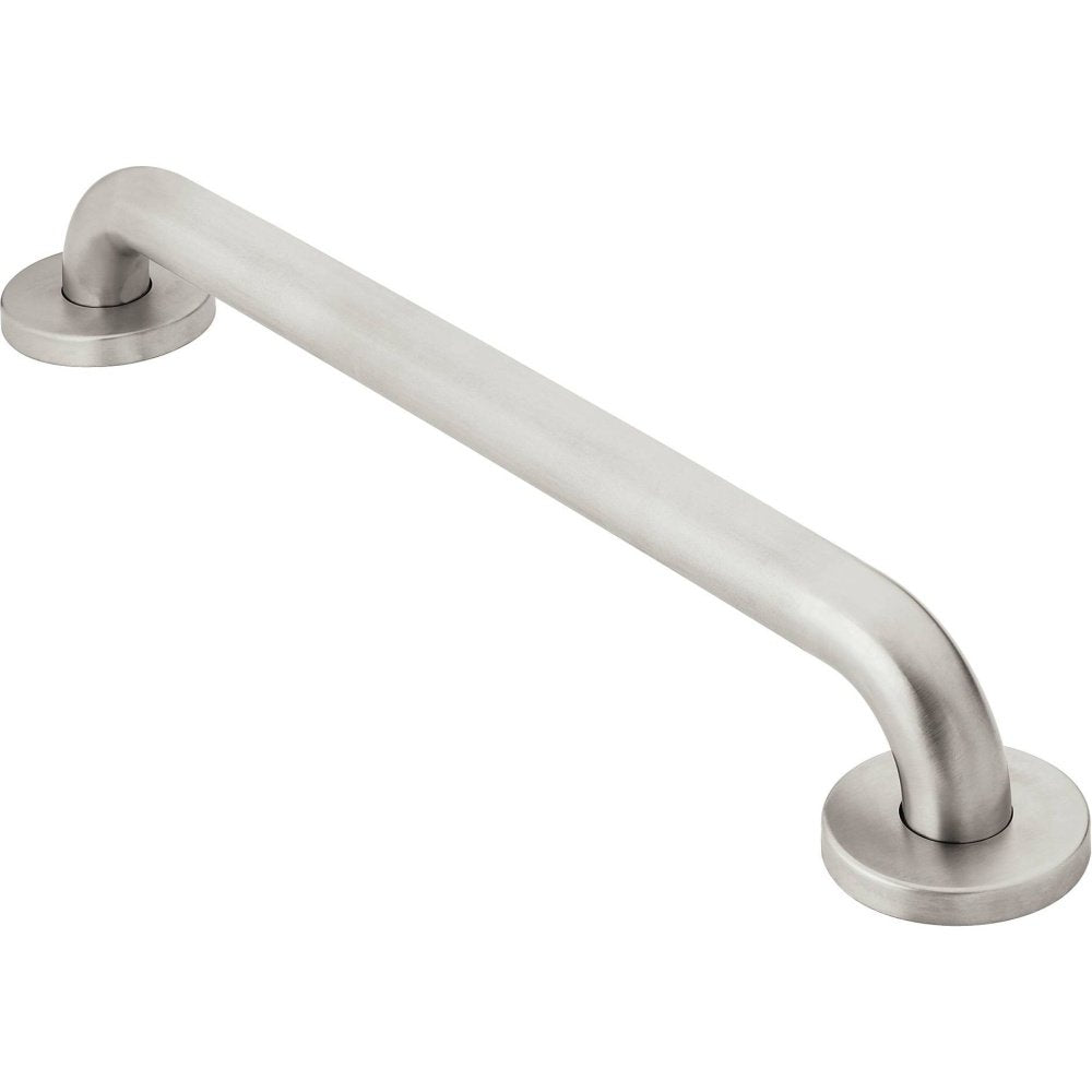 Moen SecureMount Barra de Apoyo para Baño con Tornillería Oculta - 121.9 cm - Peened
