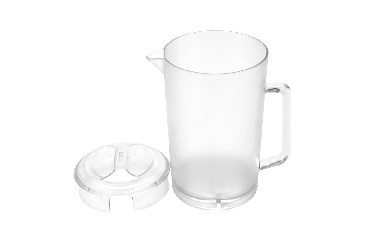G.E.T. Enterprises Clear 64 oz. Pitcher with Lid, Break Resistant Dishwasher Safe San Pitchers & Decanters Collection P-3064-1-CL-EC (Pack of 1)