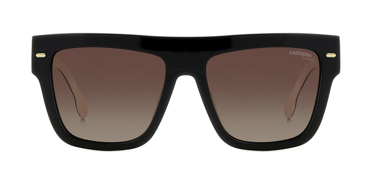 GAFAS CARRERA SUN WOMAN - Modelo: CARRERA 3016/S C: BLACK WHITE Eye size: 55_Bridge size: 17 / Polarized: Sí