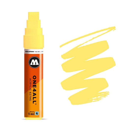 Molotow 627201 Marcador Acrílico 627Hs 15 Mm, Zinc Yellow # 6
