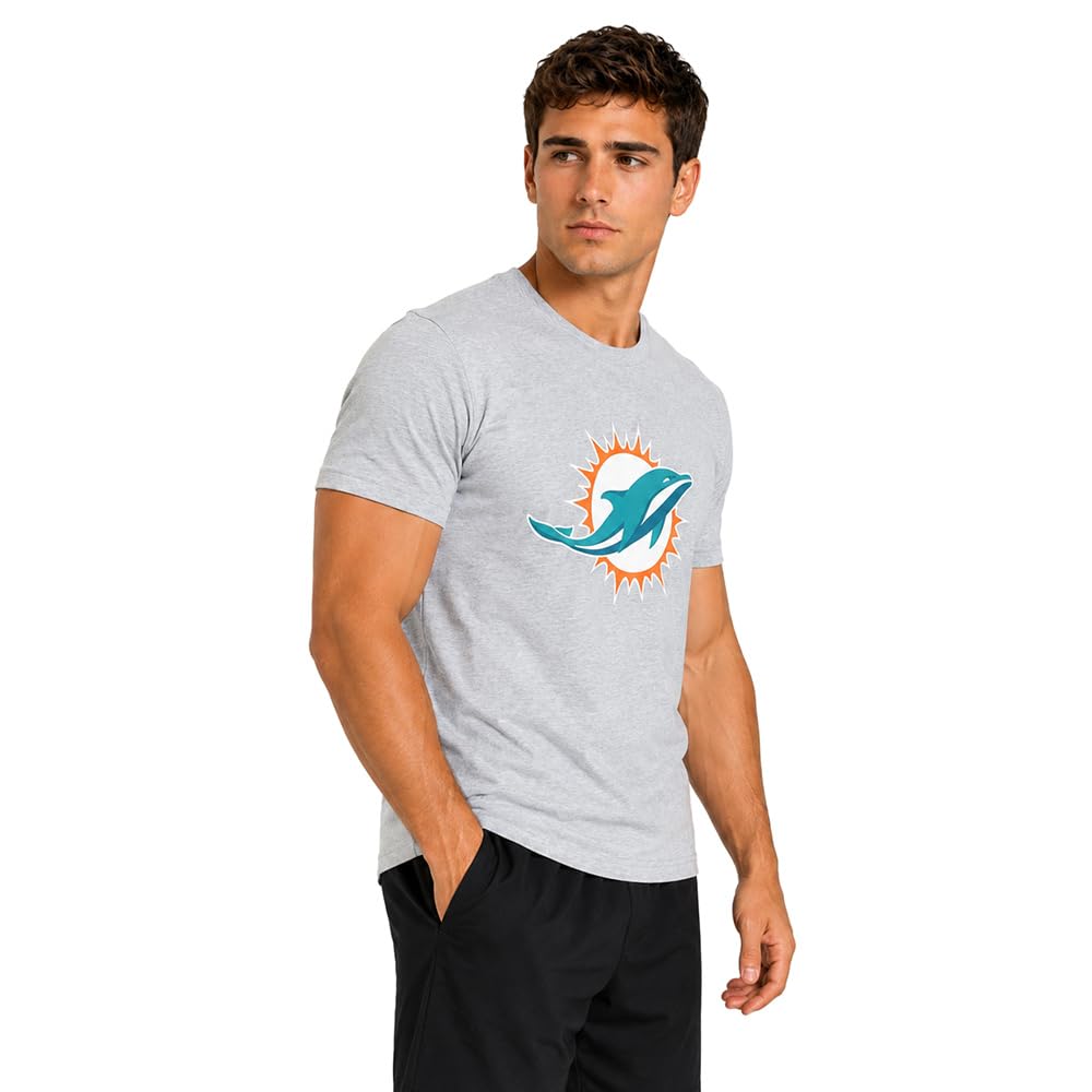 NFL Playera Aficionado Básica Miami Dolphins