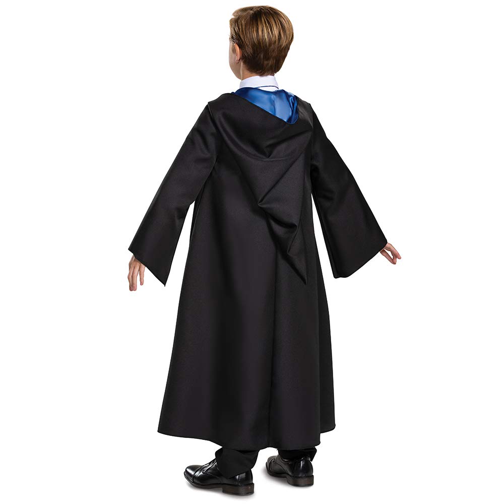 Disguise Harry Potter Ravenclaw - Bata de lujo para niños, negro y azul, talla M (7-8)
