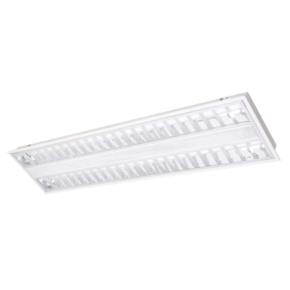 Tecnolite - Panel LED 2x2 Suspendido/Empotrable 40 W, Luz Blanca Neutra, No atenuable, LED integrado