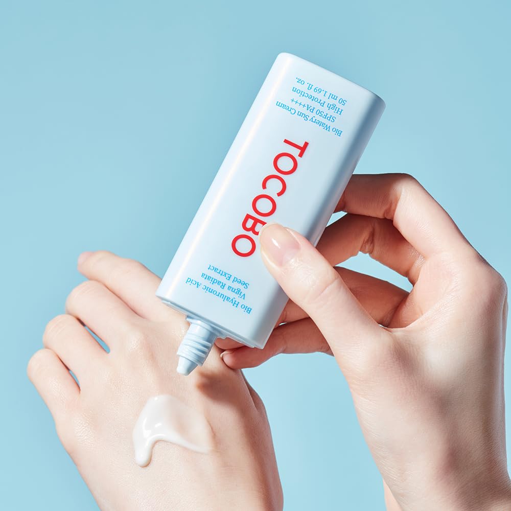 TOCOBO Bio Watery Sun Cream SPF50+ PA++++ 50 ml Protector Solar Facial Vegano e Hidratante