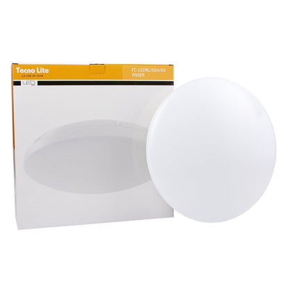 Tecnolite - Lámpara Plafón LED Techo 16 W, Luz de Día, Interiores, No atenuable, LED integrado