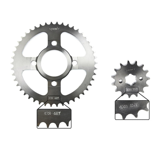 Italika F0203Ks24 Kit de Sprocket, Gris