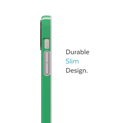 Speck - Funda para iPhone 15 Plus y 14 Plus, Funda Delgada para teléfono con protección contra caídas, Resistente a los arañazos y Tacto Suave para iPhone de 6.7 Pulgadas, Funda de Doble Capa, Color
