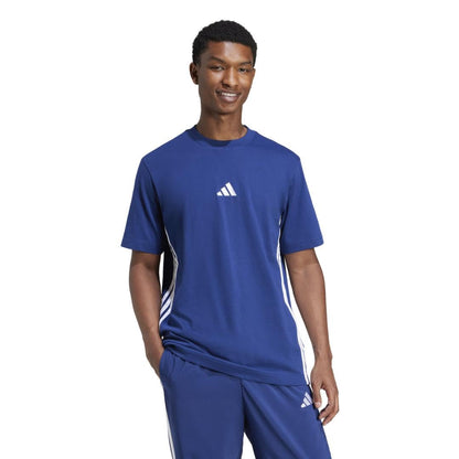 Adidas Essentials - Playera Deportiva de 3 Rayas para Hombre