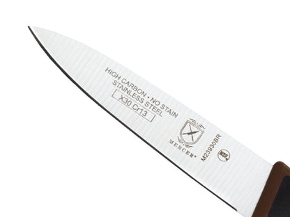 Mercer Culinary Millennia Paring Knife, 3-Inch, Brown
