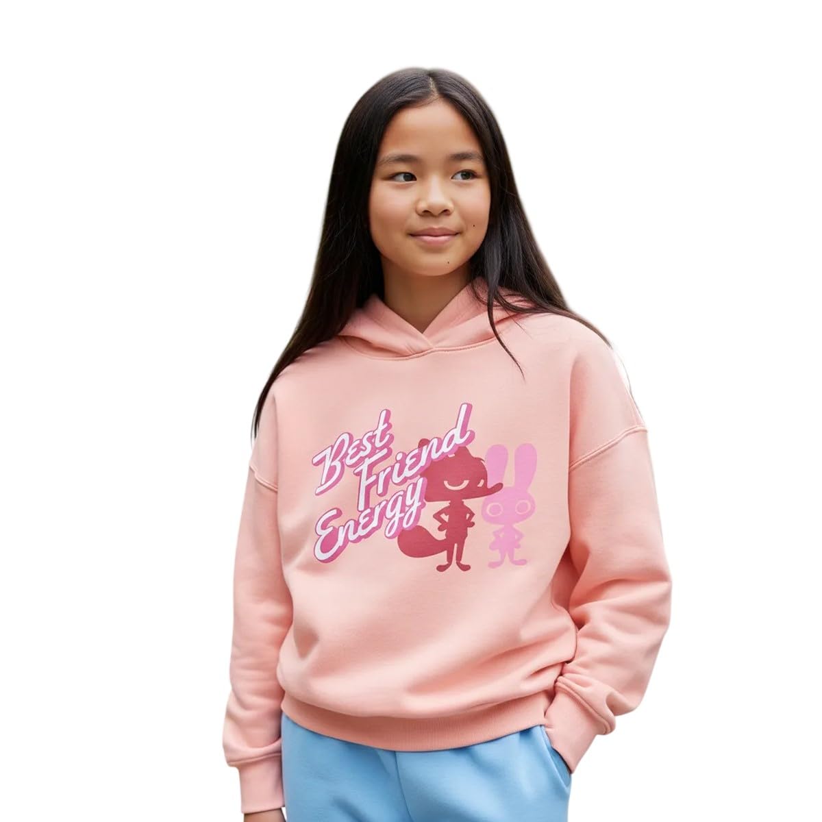 Aurimoda Best Friends Sudadera con Capucha Niñas