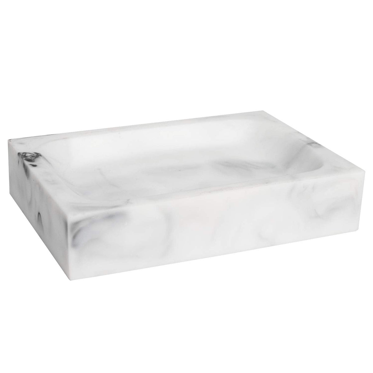 Sweet Home Collection - Juego de Accesorios de baño, Colecciones únicas, Modernas, clásicas, contemporáneas, Decorativas, con Hermosos diseños, decoración de Tina, jabonera, Plaza (Paquete de 1) - Soap Dish(Pack of 1) - Plaza