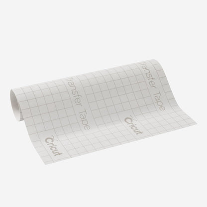 Cricut Joy Xtra Vinilo Transferencia Cinta de Transferencia (9.5 x 20 pies), Vinilo Transparente para etiquetas, manualidades y más, Compatible con la Mayoría de Vinil