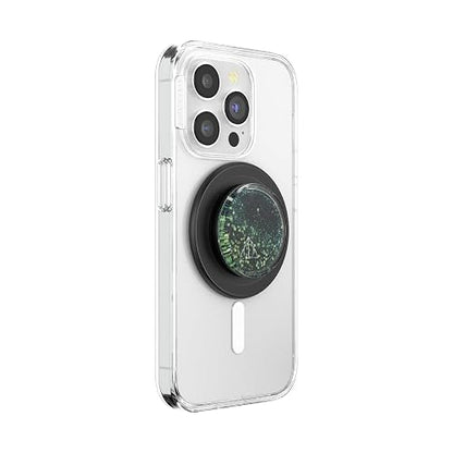 PopSockets - Agarre para teléfono MagSafe, Agarre y Soporte magnético Seguro para teléfono, Soporte Manos Libres, Compatible con Carga inalámbrica, Harry Potter, Tidepool There Only Power