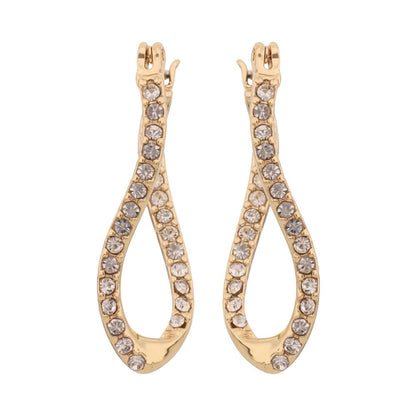 Anne Klein Aretes Dorado Asimétrico para Mujer | Pequeño, asimétricos, metal con baño dorado, broquel, 1 par