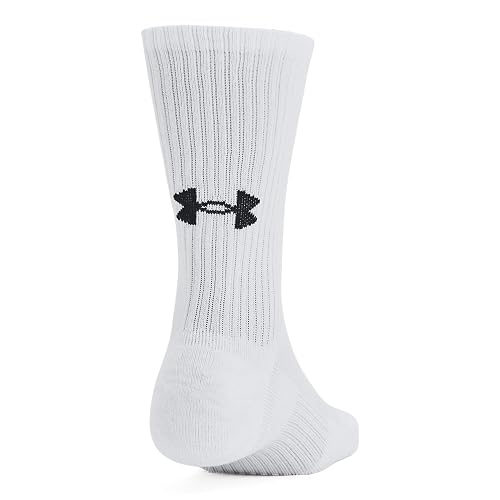 Under Armour Calcetines de algodón para entrenamiento (paquete de 6 unidades) Calcetín Unisex adulto