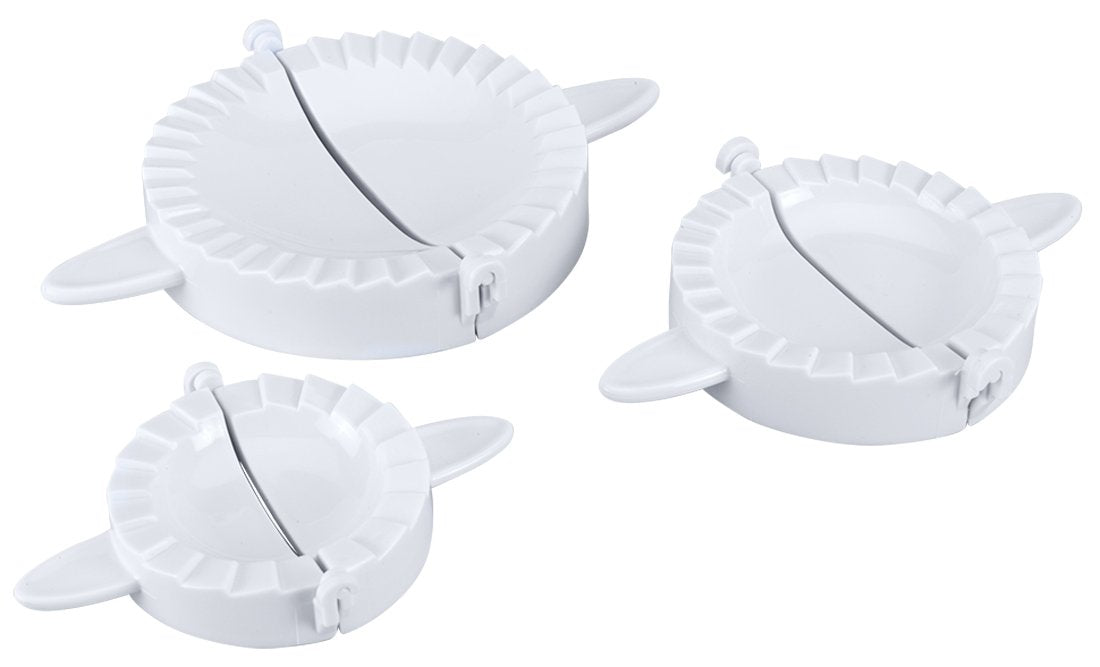 Metaltex Ravioli - Prensas para raviolis (3 unidades), color blanco