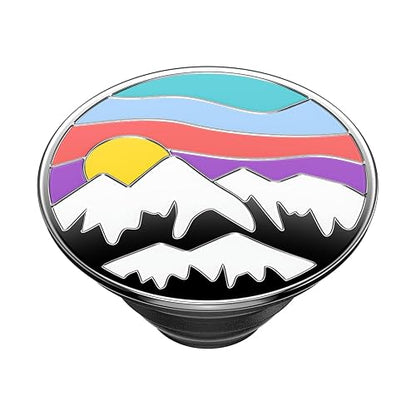 PopSockets - Empuñadura para teléfono con Soporte expandible, función Atril, Ajuste de altitud esmaltado