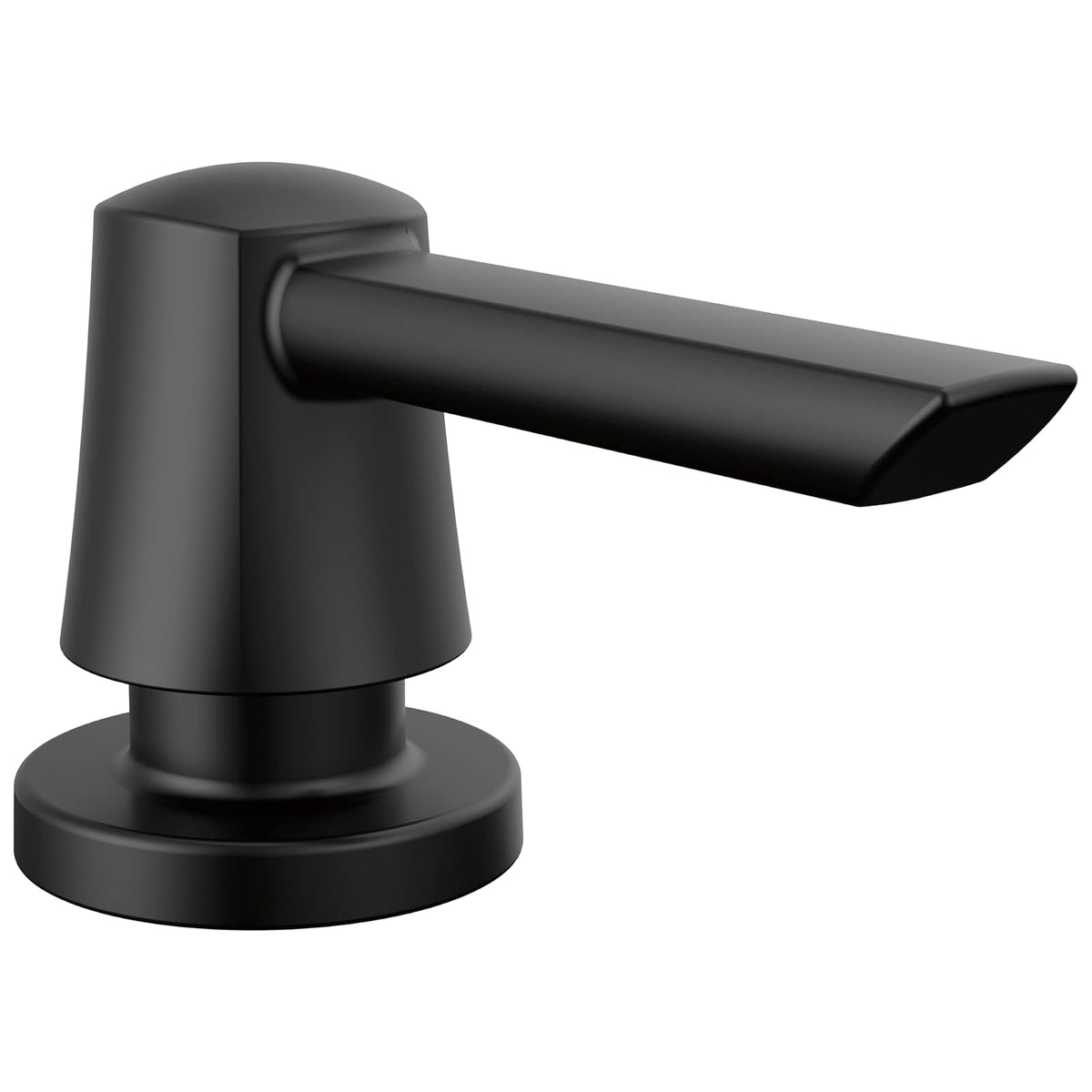 Delta Faucet RP101850BL Monrovia Dispensador de jabón, Negro Mate - Negro mate