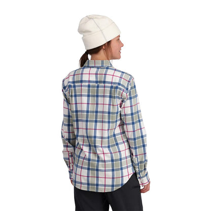 Spyder Fab Flannel L/S Parte Superior Camisa Abotonada para Mujer