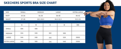 Skechers Ladies Seamless Cami Bra Sujetador Deportivo Mujer