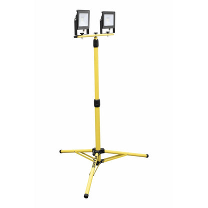 Surtek REF20X2 Reflector doble de LED SMD delgado con soporte telescópico 20 W de 1,900 lm