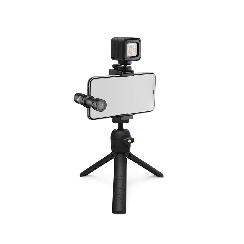 Rode VideoMic Vlogger Kit para dispositivos iOS, Negro