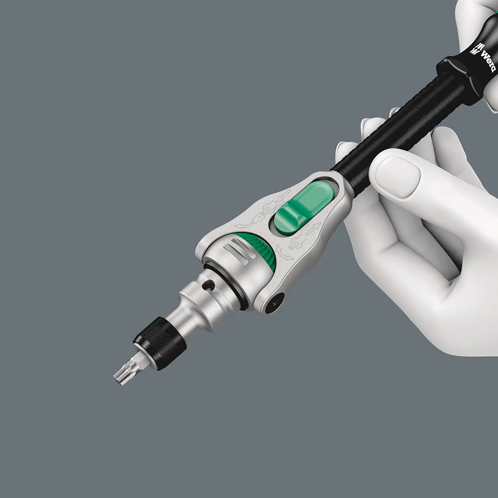 Wera 8100 SA 2 Zyklop Juego de carraca métrica de 1/4 pulgadas, 41 piezas