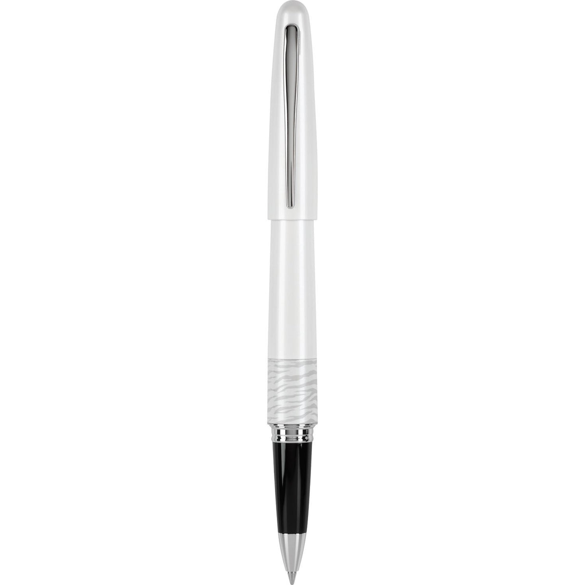 Pilot MR Animal Collection Instrumento de Escritura Barril de Latón - Bolígrafo de gel - Blanco (White Tiger) - Standard Packaging