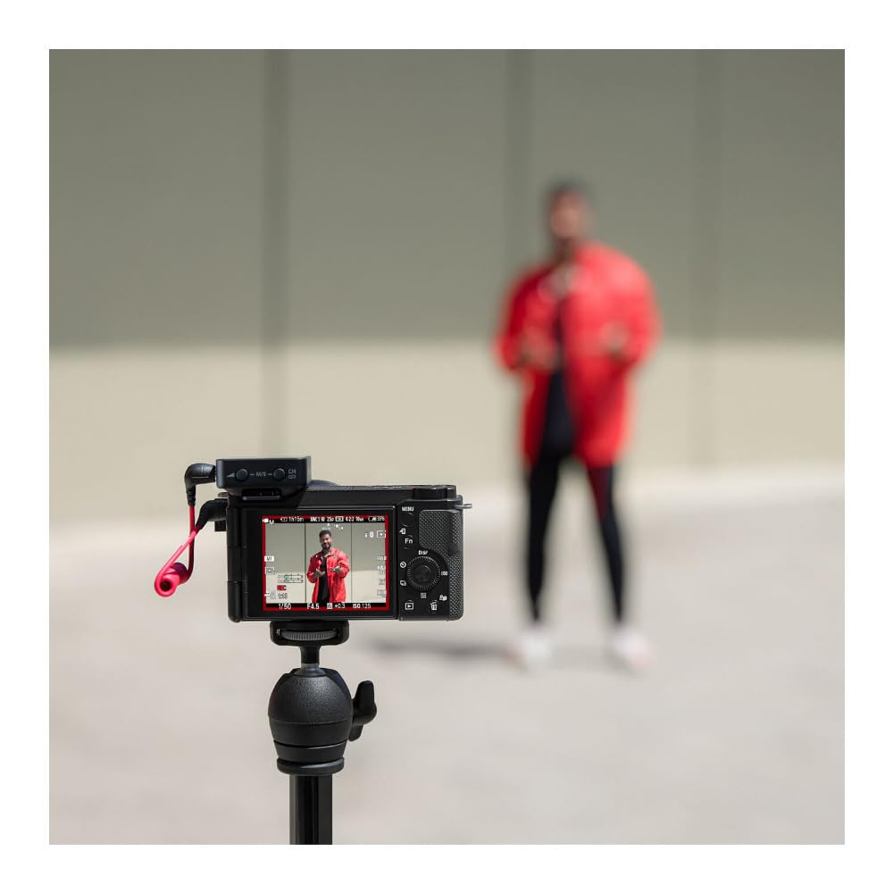 RØDE Wireless GO (Gen 3) – Micrófono inalámbrico compacto – Audio prístino, grabación en 32 bits de punto flotante, control automático de nivel, para teléfonos, cámaras y computadoras (Azul)