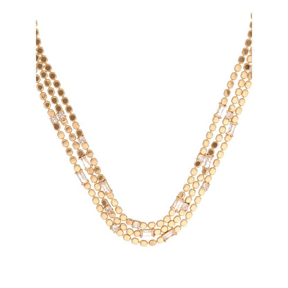 Anne Klein Collar Dorado Asimétrico para Mujer