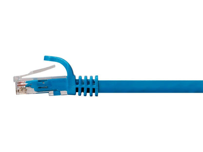 Monoprice Cat6 Ethernet Patch Cable - 35 feet - Blue | Snagless, RJ45, 550Mhz, UTP, CMP, Plenum, Pure Bare Copper Wire, 23AWG - Entegrade Series