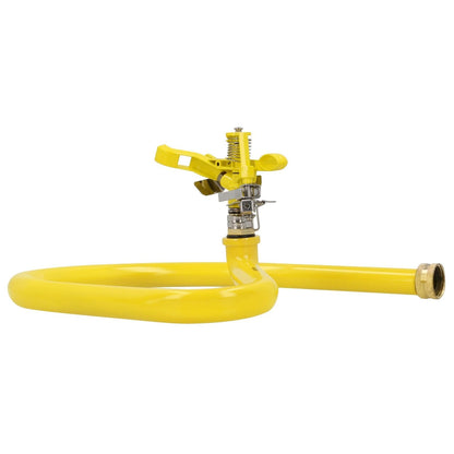 Surtek 130316 Aspersor estacionario con base metálica regulada por pulsación 3/4" GHT