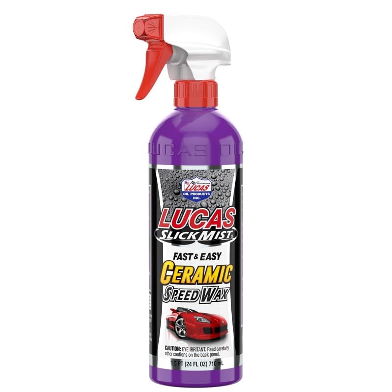 Lucas Oil 11294 Slick Mist Cerámica Speed Wax - 24 onzas (Paquete de 6)