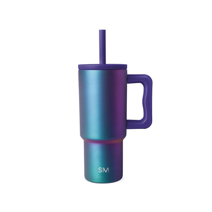 Simple Modern Vaso Térmico Infantil con Asa y Popote - 24 oz - -Prism