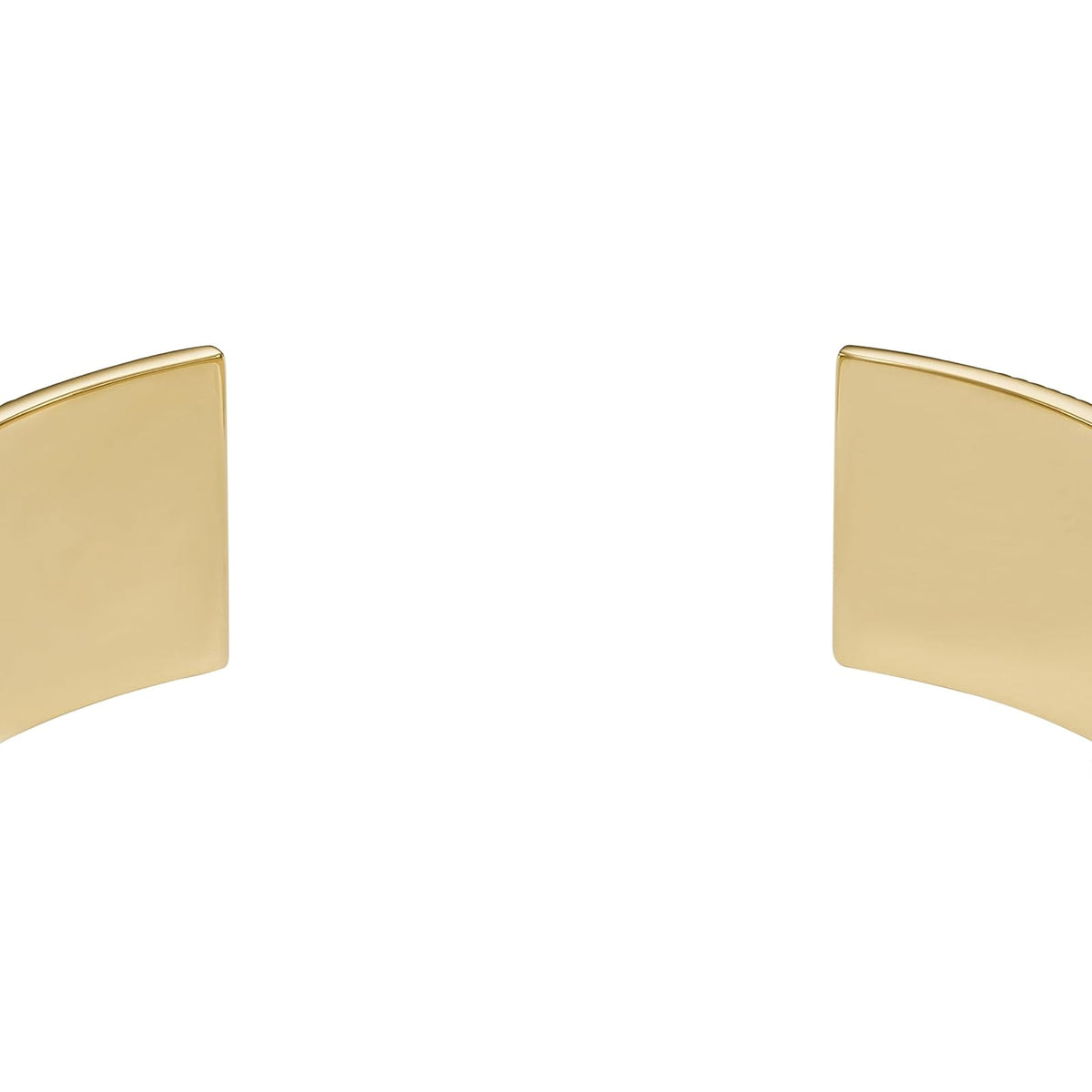 Fossil Women's Stainless Steel Gold-Tone Bangle Bracelet