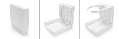 Camco 44040 Adjustable Drink Holder (White),1 Pack