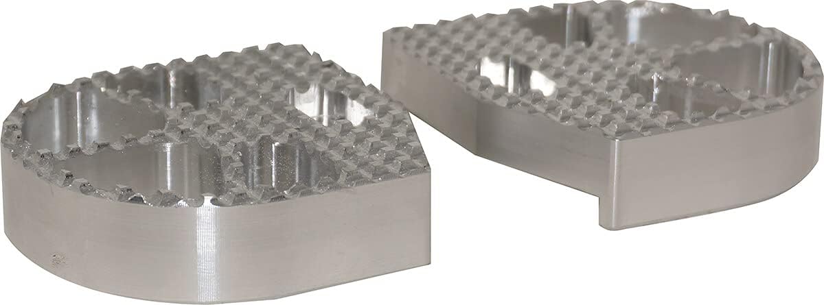 Hardline Products SFP-1 Estriberas para Eléctricas Stacyc, Husqvarna y KTM, Plateado